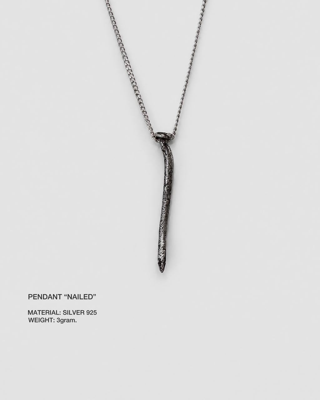 Pendant “Nailed”