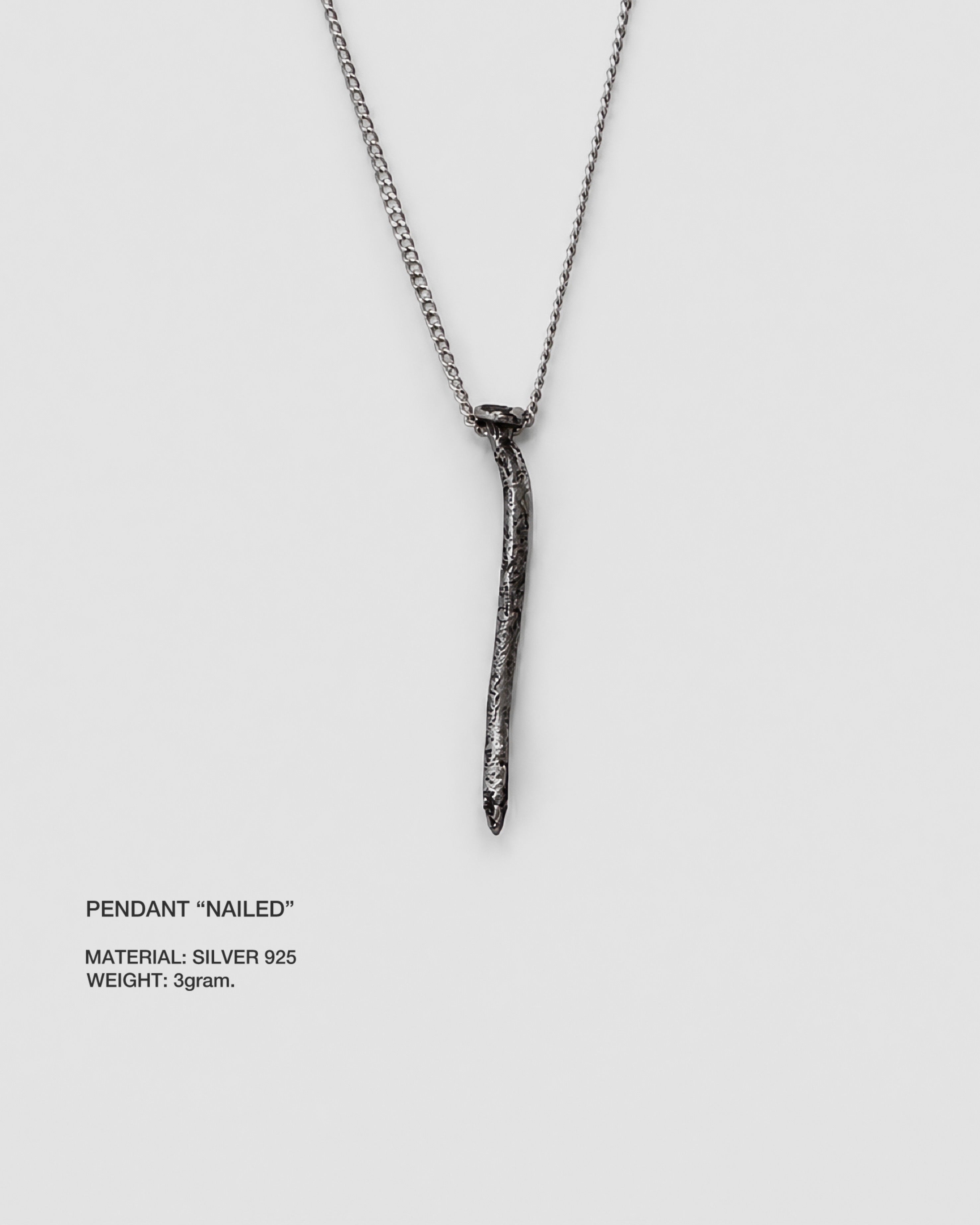 Pendant “Nailed”